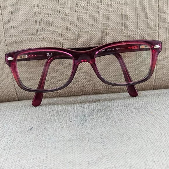 Ray-Ban Youth Eyeglasses/Glasses Frame Purple/Gray Tone Eye Wear RB1531 48[]16 - Picture 3 of 12